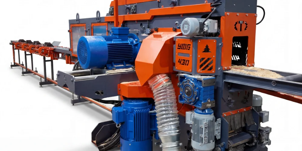 При покупке фрезерно-брусующего станка «Триумф УФБ-430» — 12 дисковых пил в подарок!