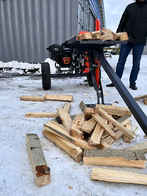 Гидравлический Дровокол 6 тонн, двигатель Лифан 20 л.с