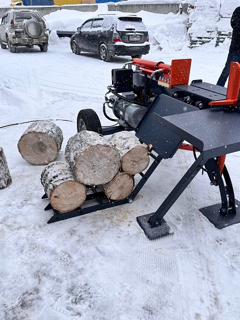 Гидравлический Дровокол 9 тонн Электрический 380В