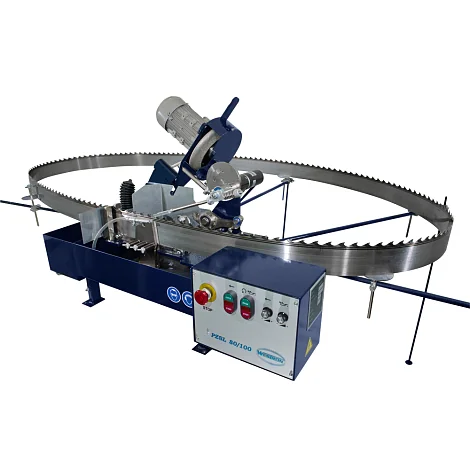 Боразоновый станок для заточки широких ленточных пил ПЗСЛ 80/150