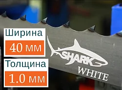 Ленточная пила по дереву WHITE (Вайт) (Ширина 40 мм / Толщина 1.0 мм)