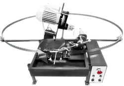 Боразоновый станок для заточки столярных/мясных ленточных пил ПЗСЛ 10/25