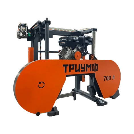 Дизельная ленточная пилорама Триумф (700) Лифан (12 л.с.)
